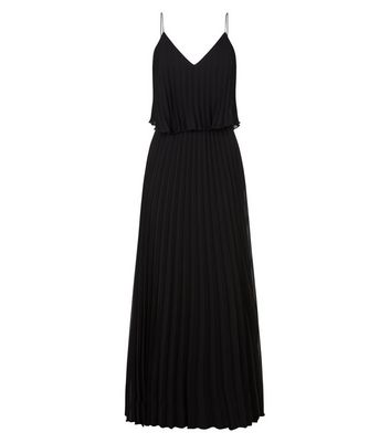 new look pleated maxi dress