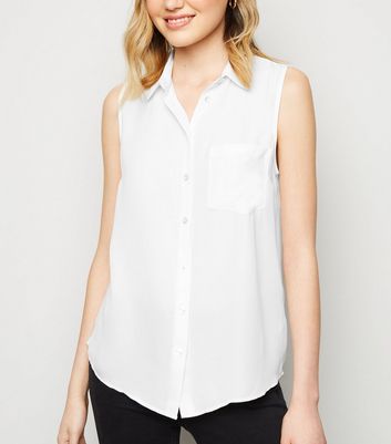 sleeveless shirt outfit