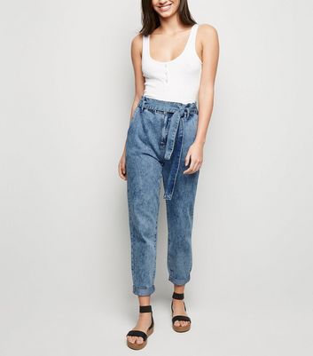 new look denim trousers