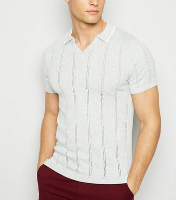 grey polo shirt outfit