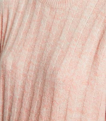 pale pink roll neck jumper