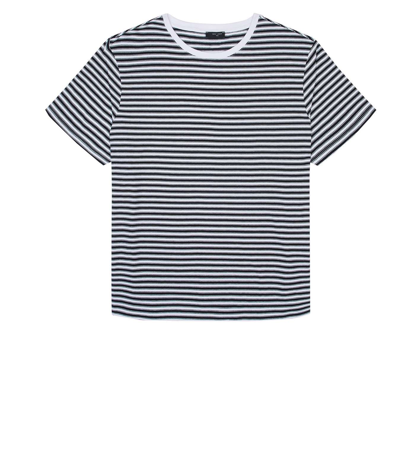Plus Size Black Stripe T-Shirt Image 4