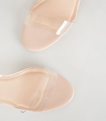 new look perspex shoes