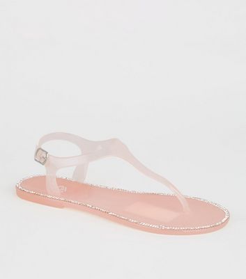 new look jelly shoes