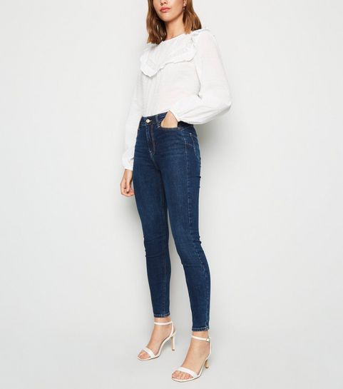 Blue Rinse Wash 'Lift & Shape' Skinny Jeans