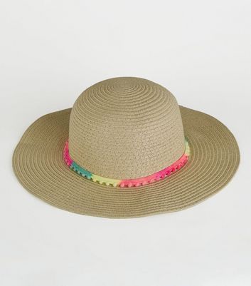 girls cream hat