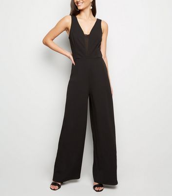 Mesh store insert jumpsuit