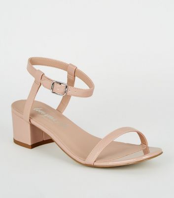 new look nude heels