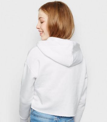 white colour hoodie