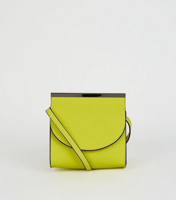 new look green handbag