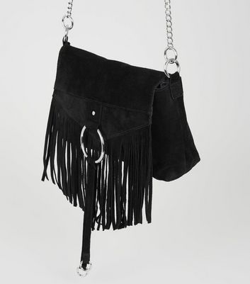 new look fringe bag