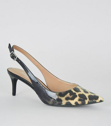 leopard print ombre shoes