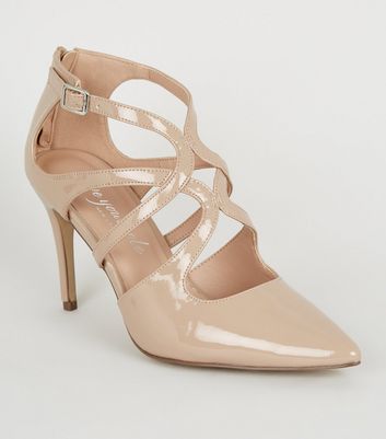 new look strappy heels