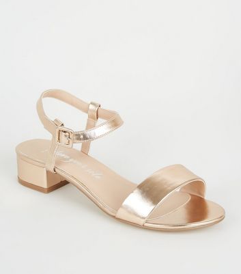 metallic gold shoes low heel