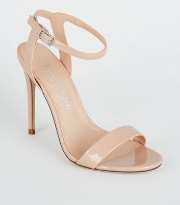 pale pink high heels