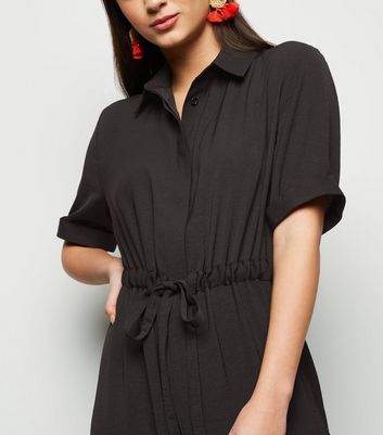shirt waist midi dress