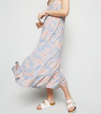 new look tie dye dress