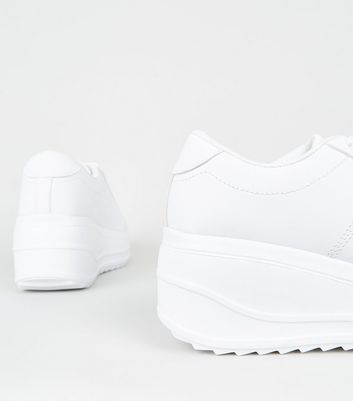 wedge trainers new look