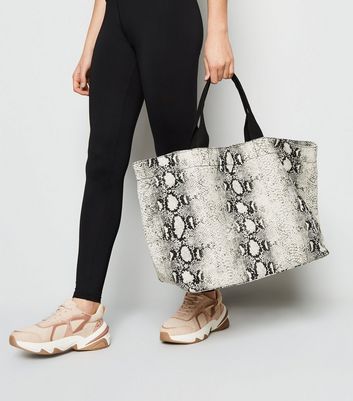 snake print bag new look