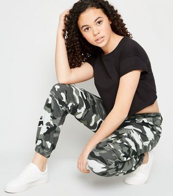 camo trousers womens new look