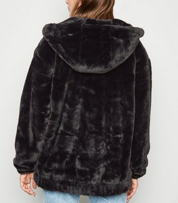 womens fur hood bomber jacket