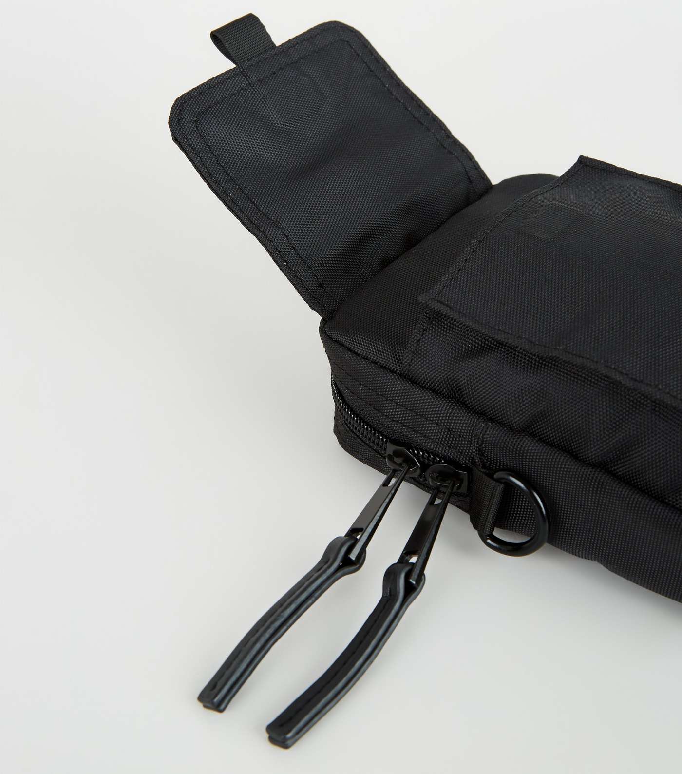 Black Magnetic Pocket Cross Body Bag Image 4