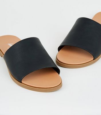 Sandales Plates Aerosoles Pour Femme - Taille 6.5 US - Noires Avec Fermeture à Glissière - Occasion Peu Portées