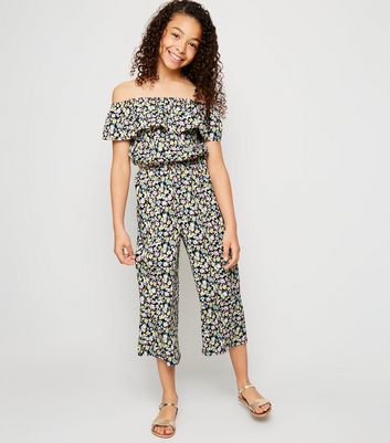 girls bardot jumpsuit