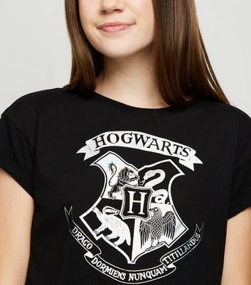 Harry Potter Hogwarts Slogan Print Leggings, Kids