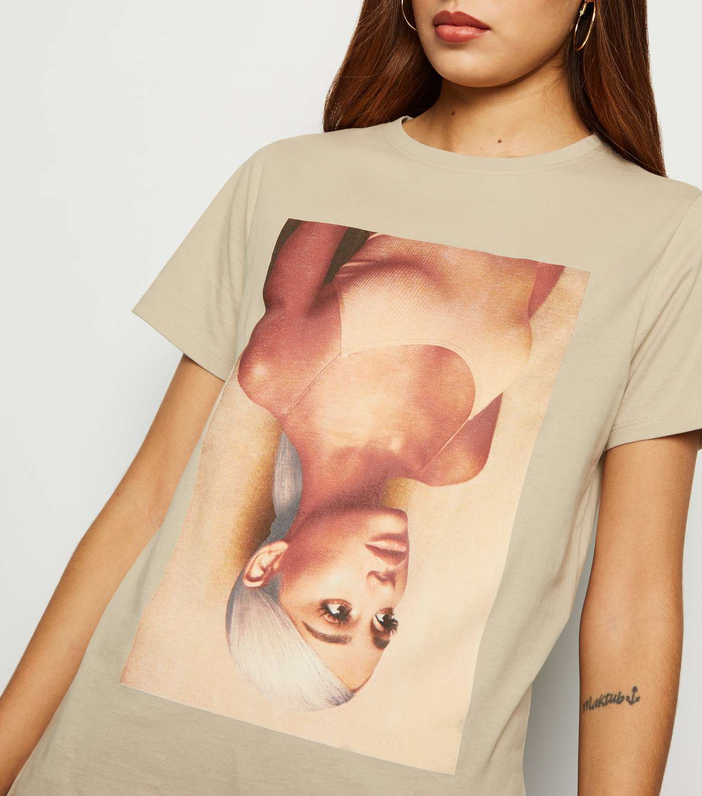 Stone Ariana Grande Sweetener Album T-Shirt Image 5