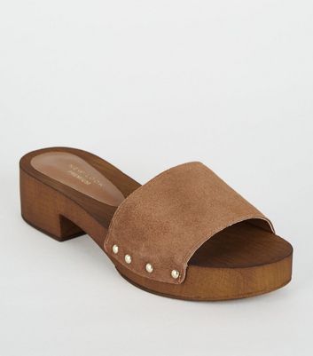 Mule on sale bois femme