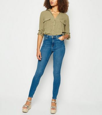 new look lift and shape skinny jeans