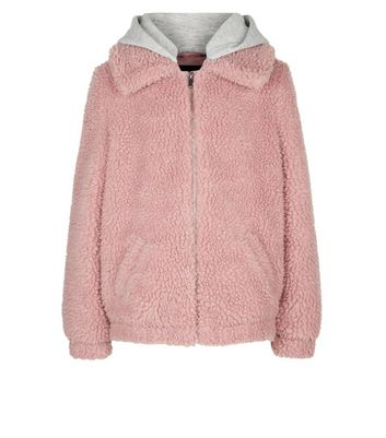 teddy jacket hoodie