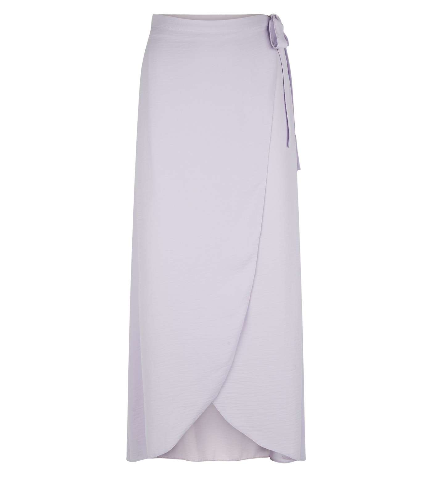 Lilac Wrap Maxi Skirt Image 4