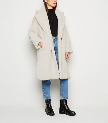 blue vanilla teddy coat