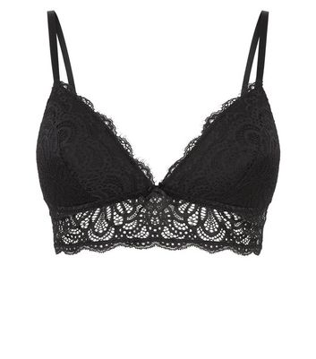 cheap black bralette