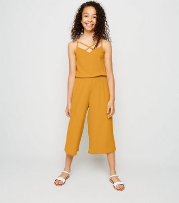 new look mustard jumpsuit