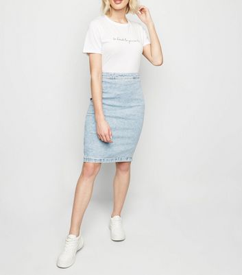 new look knee length skirts