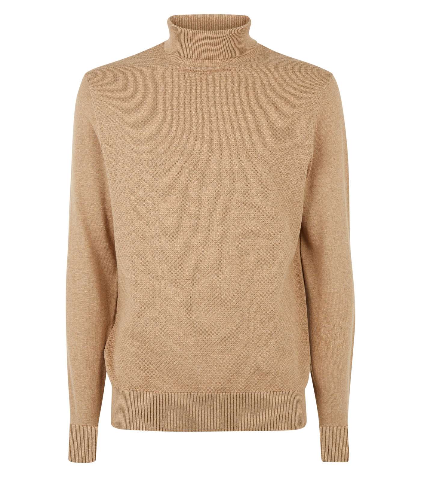 Stone Textured Roll Neck Jumper Image 4