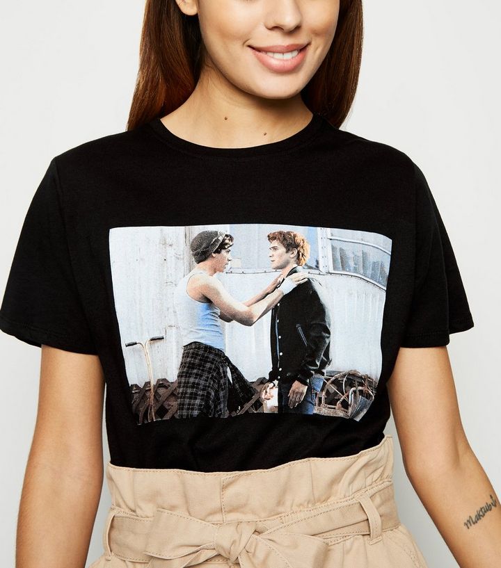 Schwarzes T Shirt Mit Riverdale Jughead Und Archie Fotodruck New Look