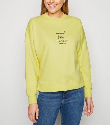 honey crewneck