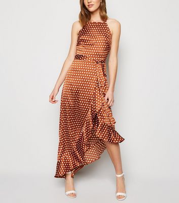 Spotlight Midi Dress Brown