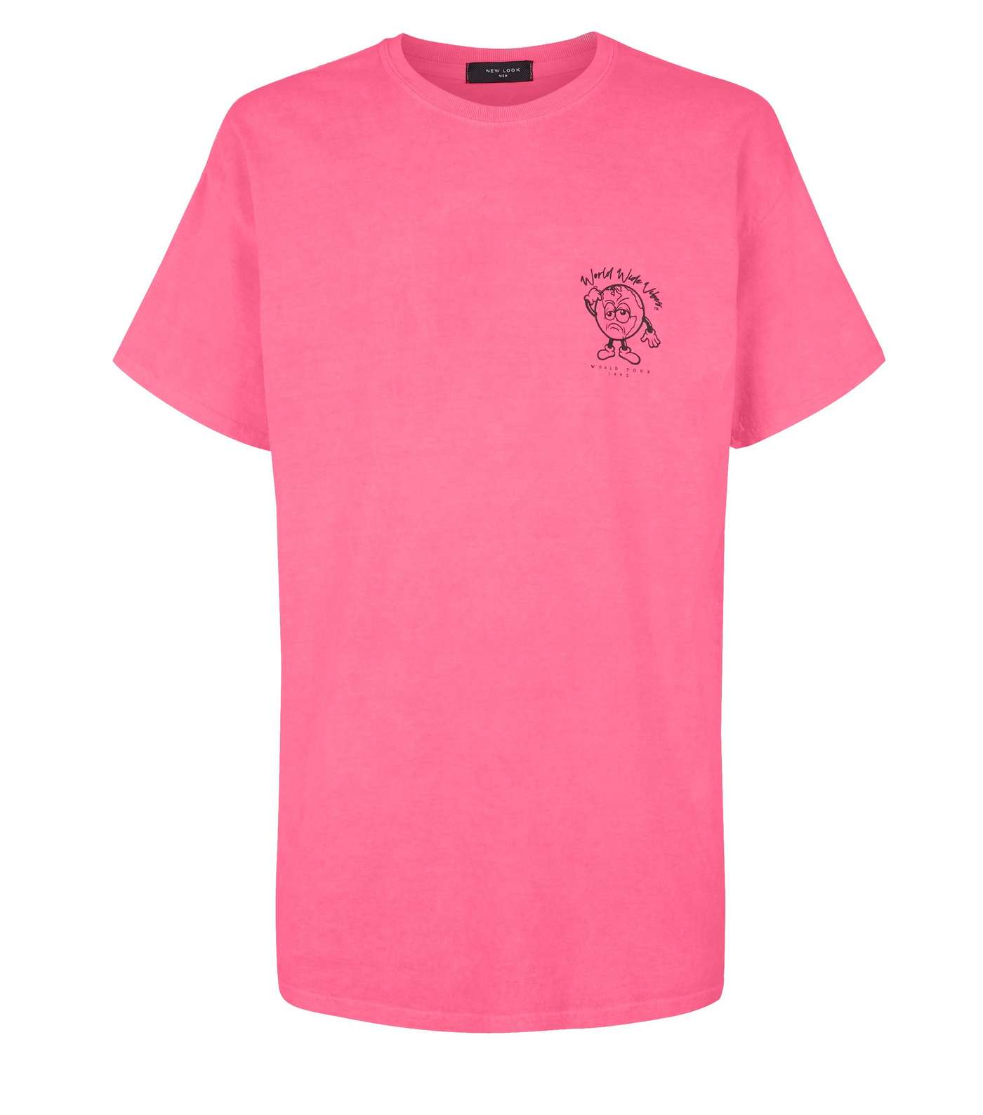 Pink Neon World Tour Logo T-Shirt Image 4