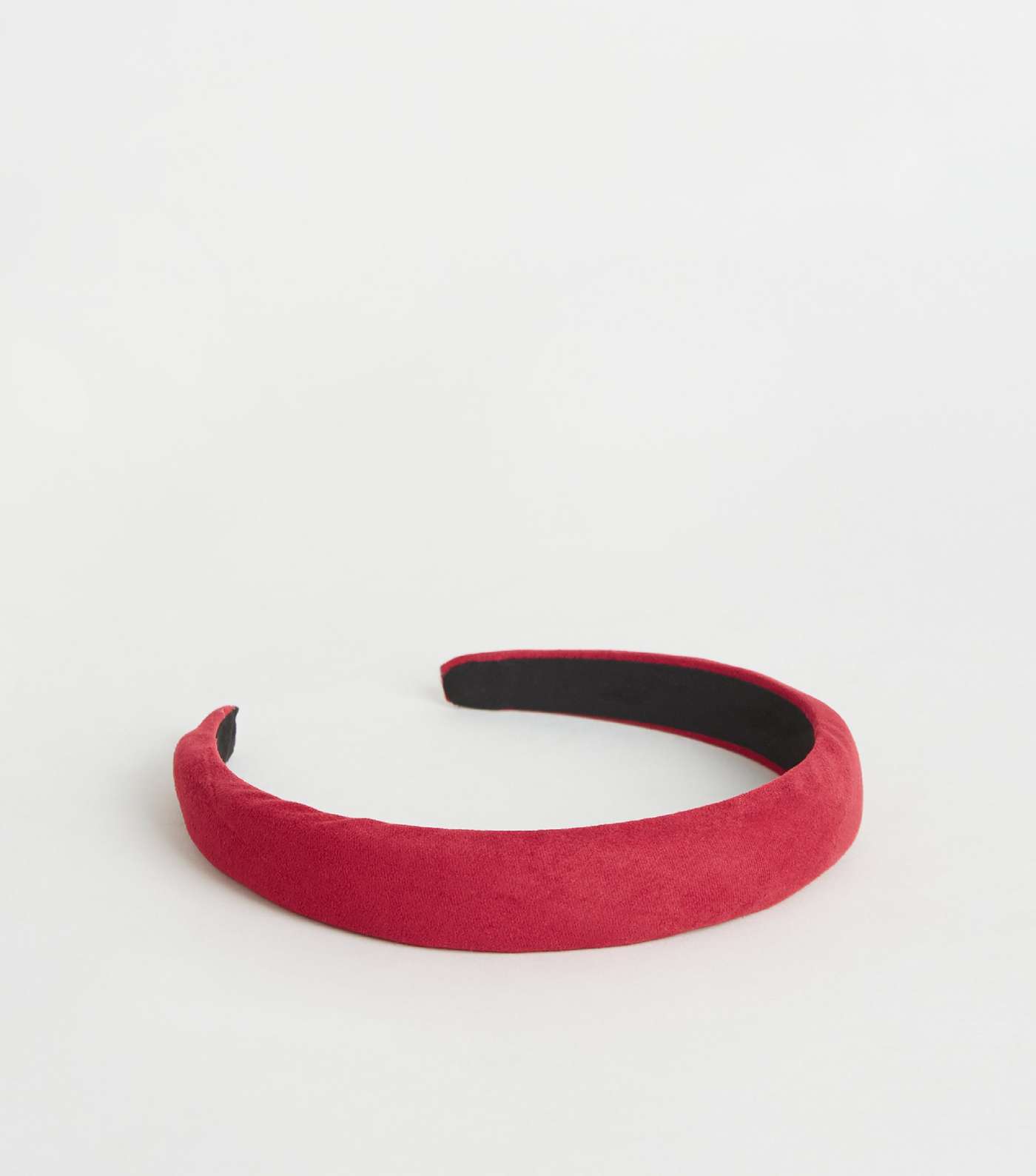 Red Suedette Padded Headband