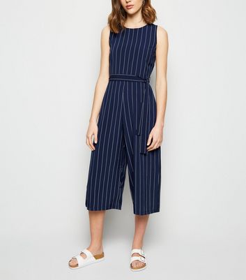 topshop navy jumpsuit