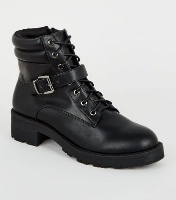 hiker black boots