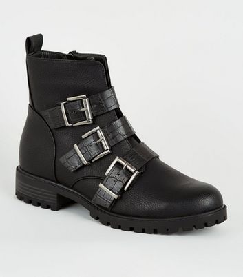 bottes biker femme