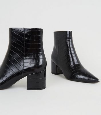new look croc boots