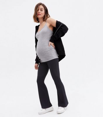 Damen Bekleidung Umstandsmode – Trägertop mit U-Ausschnitt in Grau