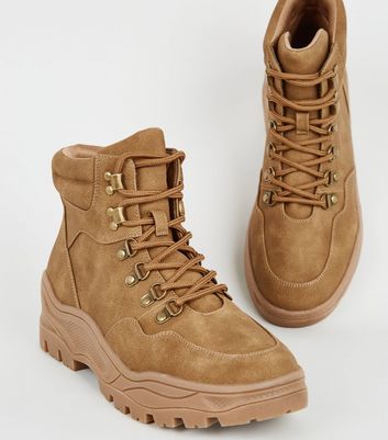 chunky hiker boots